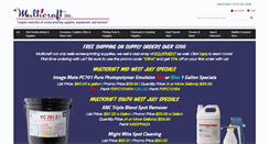 Desktop Screenshot of multicraftink.com